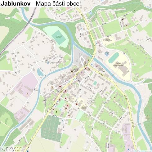 Jablunkov - mapy | Kurzy.cz