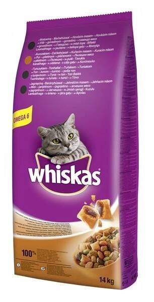 WHISKAS granule s tuňákem 14 kg