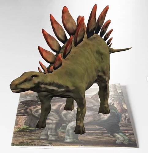 AR PopUp Cards - Dino - arcards.net