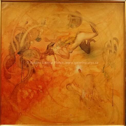 Josef Vyleťal - Nymfy - Aukční Galerie Platýz
