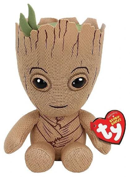 Plus Ty 15Cm Beanie Babies Marvel Groot