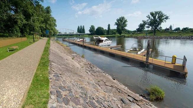 Promenáda i cyklostezka. V Neratovicích má vzniknout nové přístaviště