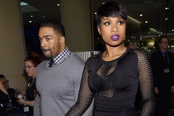 David Otunga and Jennifer Hudson