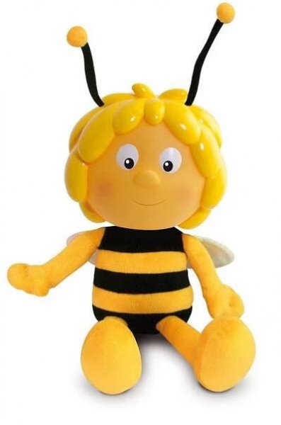 Teddies Postavička/lampička se světlem se zvukem - Včelka Mája 20cm