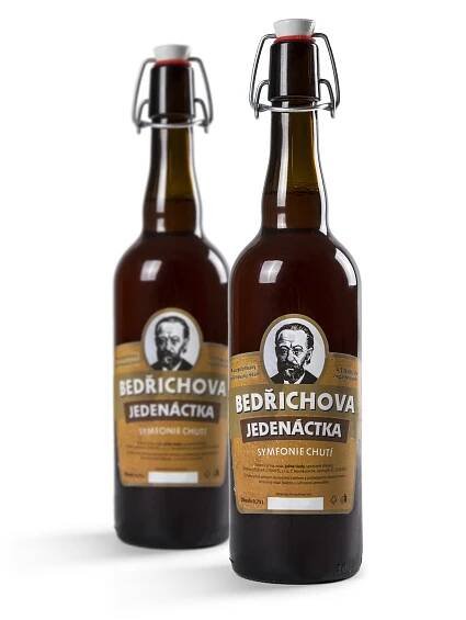 BEDŘICHOVA JEDENÁCTKA pivo polotmavý nefiltrovaný ležák - Regionální potravina 