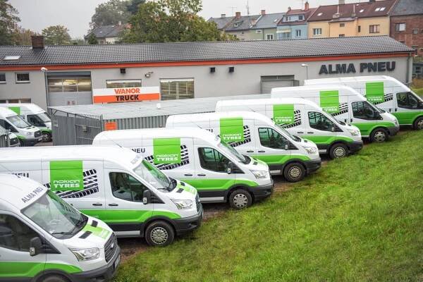 Firemní flotila | Pneuservisy ALMA PNEU