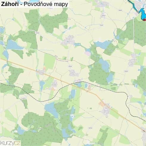 Záhoří - mapy | Kurzy.cz