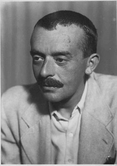 E. F. Burian v roce 1945