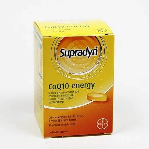 Supradyn co Q10 energy 30 šumivých tablet