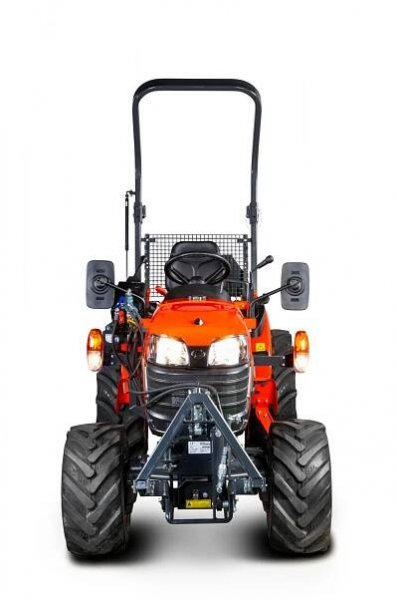 Malotraktor Kubota B1161 - čelný pohľad
