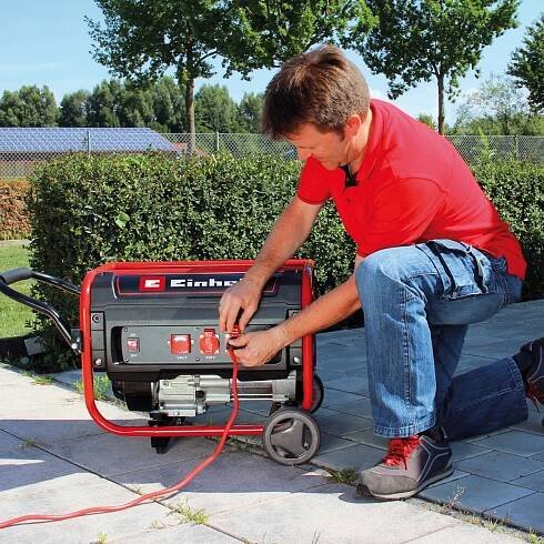 Einhell Benzínový generátor proudu TC-PG 35/E5, 15 l