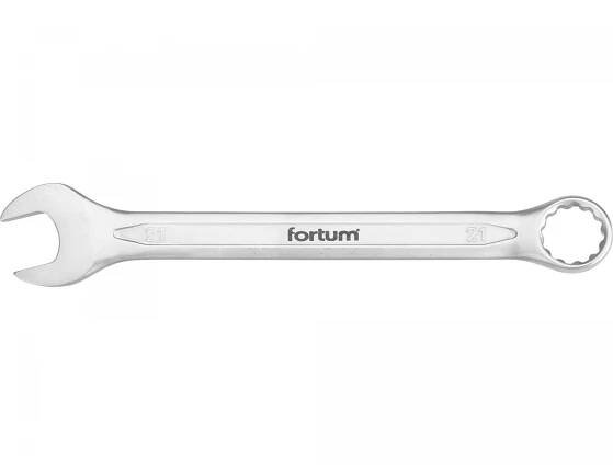 Fortum Klíč očkoplochý, 21mm, L 260mm, 61CrV5