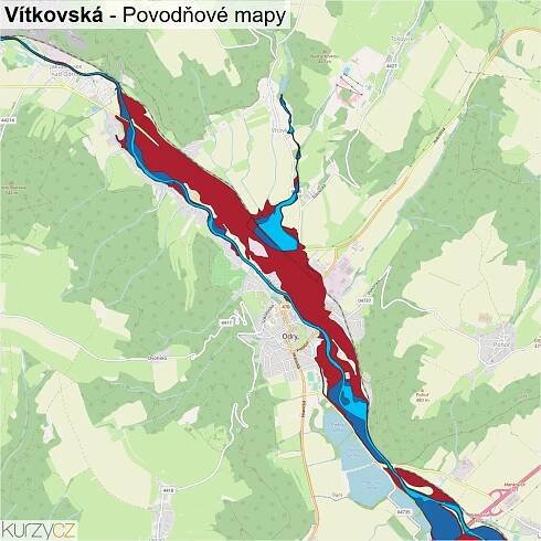 Vítkovská - mapy | Kurzy.cz