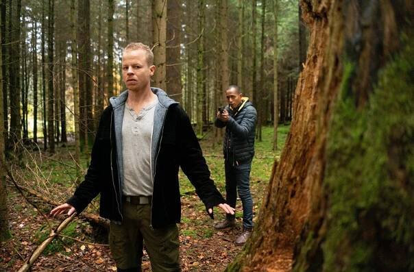 Zločin v Alpách - Rána na komoru - Z filmu - Martin Wißner, Peter Marton