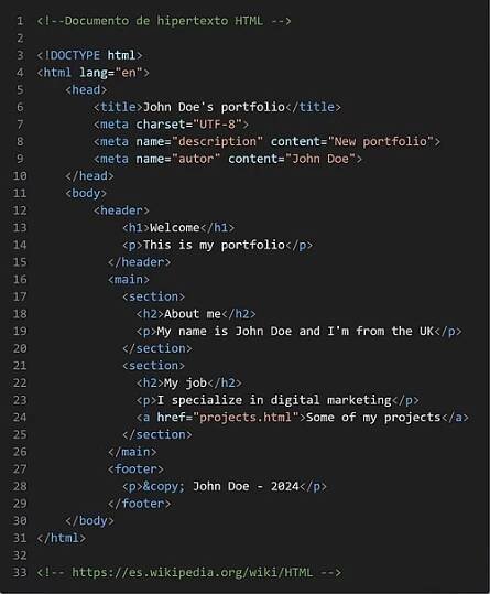 File:Ejemplo de código HTML.jpg - Wikimedia Commons