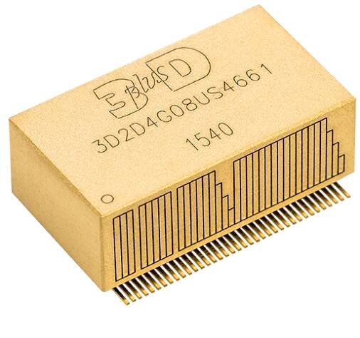 Space Radiation Tolerant DDR2 SDRAM Volatile Memory - 3D PLUS