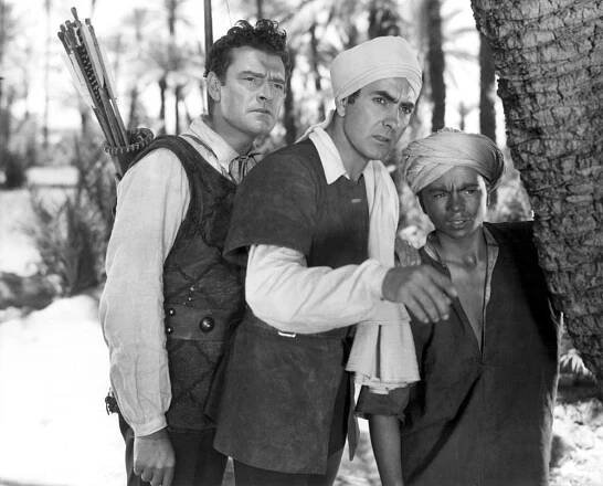 THE BLACK ROSE, Jack Hawkins, Tyrone Power, Robert Blake, 1950, TM & Copyright (c) 20th Century Fox Film Corp. All rights reserved.
