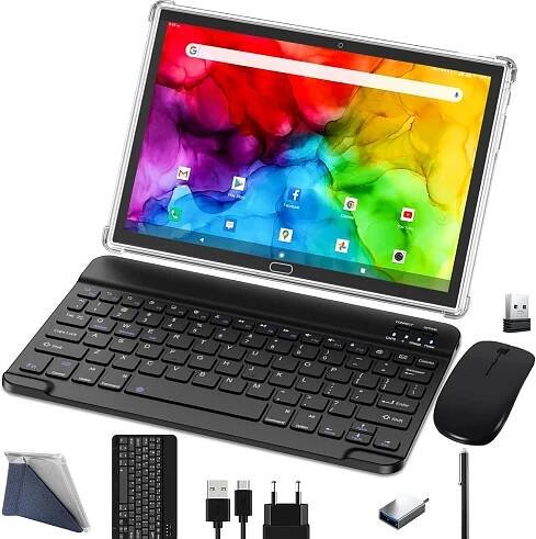 4G Tablet With Dual SIM Card Slot: ZONKO 10 Inch Tablet
