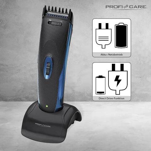 Profi-Care PC-HSM/R 3052 zastřihovač vlasů, zastřihovač vousů, zastřihovač nosních a ušních chloupků černá, modrá
