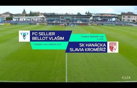 Sestřih zápasu FC Sellier&Bellot Vlašim - SK Hanácká Slavia Kroměříž