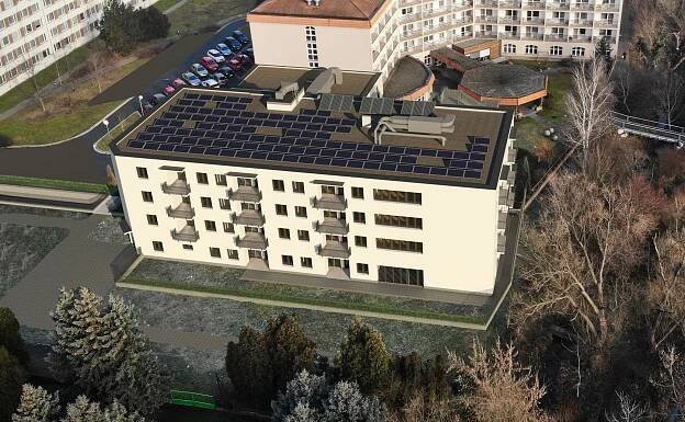 Přístavba pasivního Domu Kněžny Emmy v Neratovicích