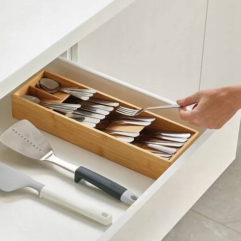 33959 14 organizer na pribory joseph joseph drawerstore bamboo 85168