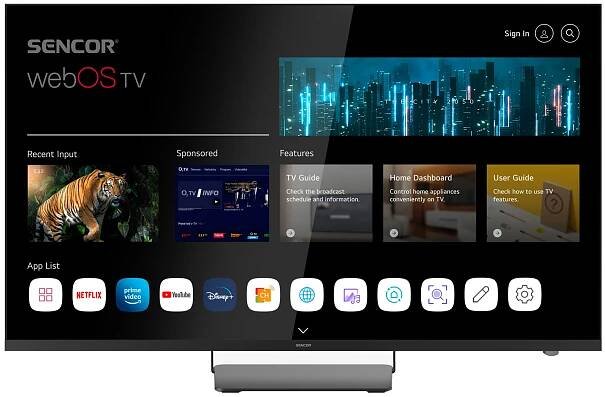 TELEVIZORY | SENCOR SLE 50US850TCSB SMART UHD televizor | ELEKTRO ŠTĚCH s.r.o. | Veselí nad Lužnicí