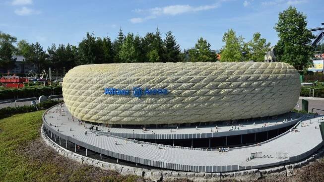 LEGOLAND MINILAND Miniaturní svet Allianz Arena 