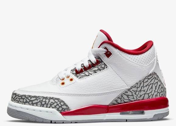 Air Jordan 3 GS "Cardinal Red" - Shoe Engine