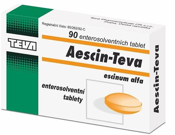 Teva Aescin 20 mg 90 tablet