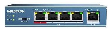 JABLOTRON JI-114Z rozbočovač Ethernetu PoE - 4 portový 0110-137