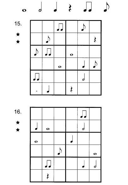 Hudební sudoku 1