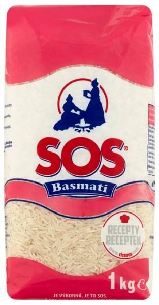 SOS Rýže Basmati 1000g 1000g