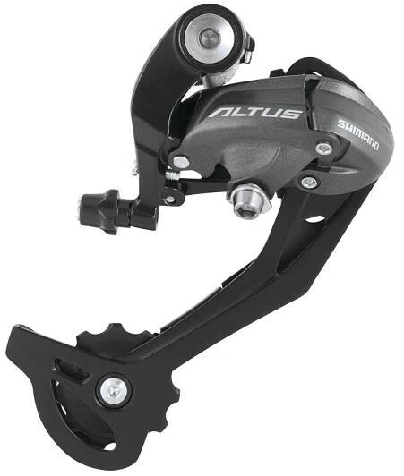 Měnič SHIMANO Altus RDM370SGSL černý 9 speed, v krabičce