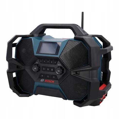 Stavební rádio 12V 18V 230V Bluetooth nabíječka DAB+ BOSCH GPB 18VH-6 SRC Značka Bosch