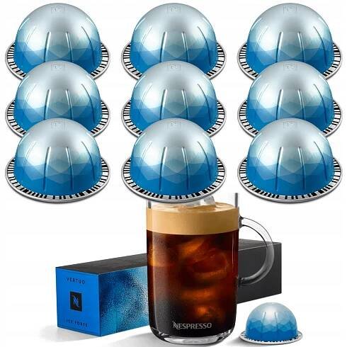 KAPSLE NA NESPRESSO VERTUO KÁVA ZA STUDENA ICE FORTE 10 KS 230ML