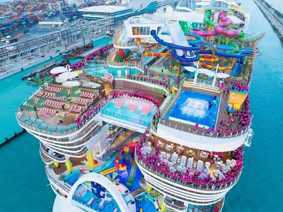 Royal Caribbean Cruise Passenger Flips Over Edge of Infinity Pool in Dramatic Video