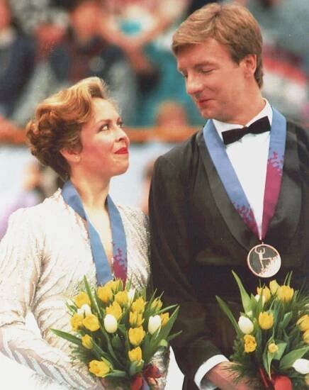 Torvill and Dean are world-famous ice skating partners