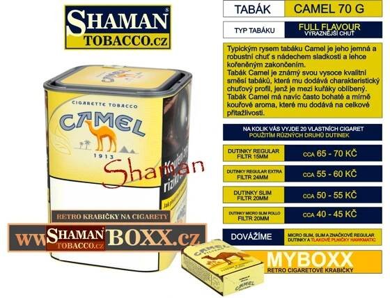 Camel 70g cigaretový tabák dóza (MOC 539,-)