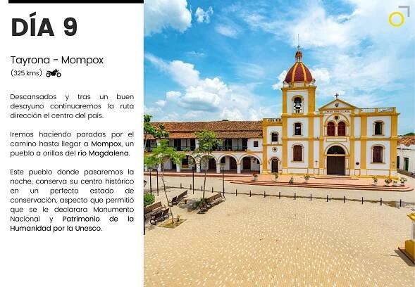 Tour en moto Colombia - El Círculo Travel