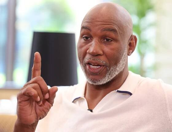 Lennox Lewis names 'next coming' of heavyweight division to succeed Oleksandr Usyk