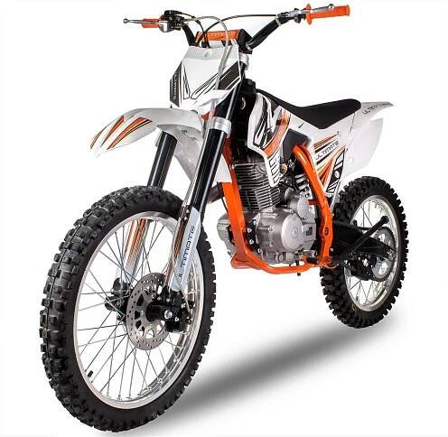 Pitbike Ultimate Tornado 250 cc 21x18 oranžová | Esell s.r.o.