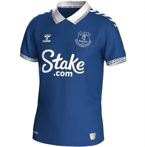 Everton Domácí Dres 2023/24 – Krátký Rukáv
