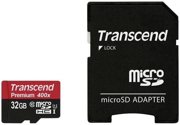 Transcend Premium paměťová karta microSDXC Industrial 64 GB Class 10, UHS-I vč. SD adaptéru