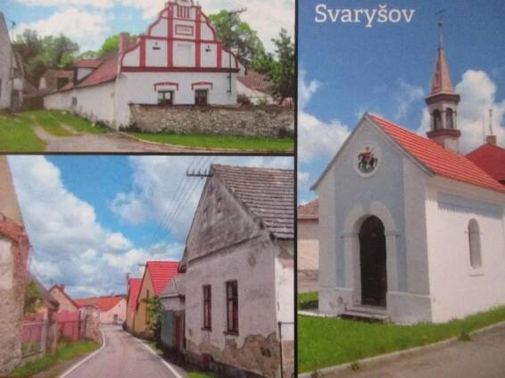 Svaryšov Radošovice  okr. Strakonice  - Pohlednice místopis