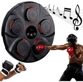 PU+PE Music Boxing Machine Bluetooth Boxing Wall Target Fight Reaction Training Boxing Pad Home