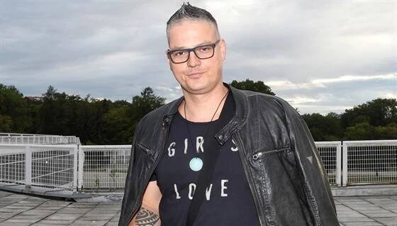 Petr Vlasák na akci Party Dance Divas (Křižíkova fontána, Praha, 10. srpna 2018)