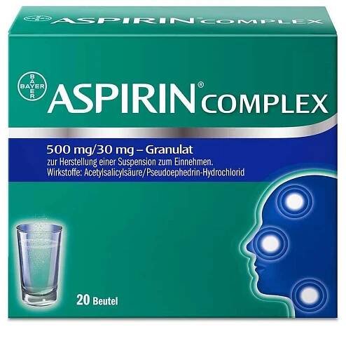 Aspirin® Complex Granulat bei Erkältung mit Schnupfen und Fieber