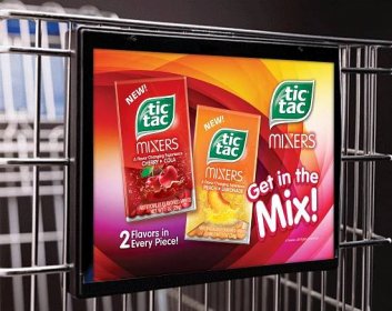 Heather Tchir - Tic Tac Mixers Shopping Cart Advertising