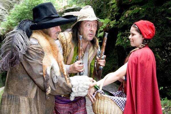 Jaecki Schwarz, Wolfgang Winkler, Kathleen Frontzek - Červená Karkulka - Z filmu